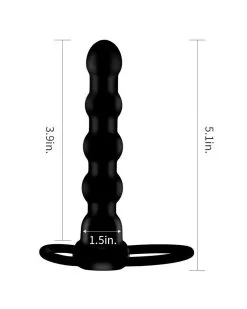 Love Toy Accessoire Double Pénétration Vibrant ROCK BALLED 15 X 2.8 Cm -Sextoys boutique accessoire double penetration vibrant rock balled 15 x 28 cm 4