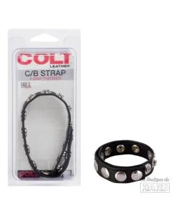 Colt Anneau En Cuir Pour Le Sexe 8 Pressions -Sextoys boutique anneau en cuir pour le sexe 8 pressions 8