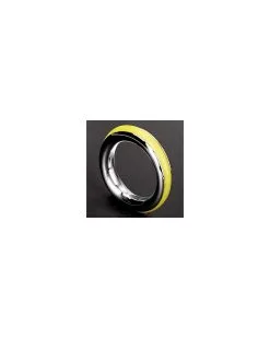 Triune Anneau Penien Cazzo Jaune Taille 55 Mm