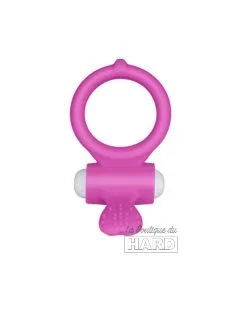Love Toy Anneau Vibrant Power Clit HEART ? Rose