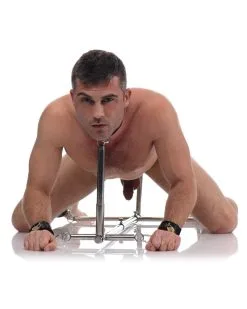 Master Series Armature En Métal DOGGY STYLE Avec Gode -Sextoys boutique armature en metal doggy style avec gode 10