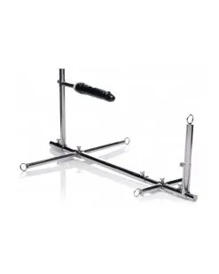 Master Series Armature En Métal DOGGY STYLE Avec Gode -Sextoys boutique armature en metal doggy style avec gode 4