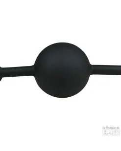 Easytoys Fetish Collection Baillon Flexible Avec Boule Silicone Noir -Sextoys boutique baillon flexible avec boule silicone noir 3