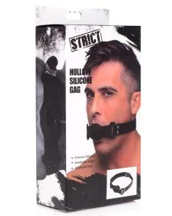 STRICT Baillon Hollow Silicone -Sextoys boutique baillon hollow silicone 1