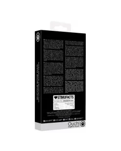 Ouch! Bâillon Os Silicone Noir -Sextoys boutique baillon os silicone noir 4