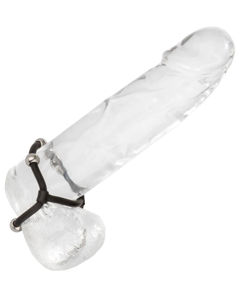 CalExotics Ballstretcher Beaded Dual Noir 6 CalExotics Ballstretcher Beaded Dual Noir – Image 6