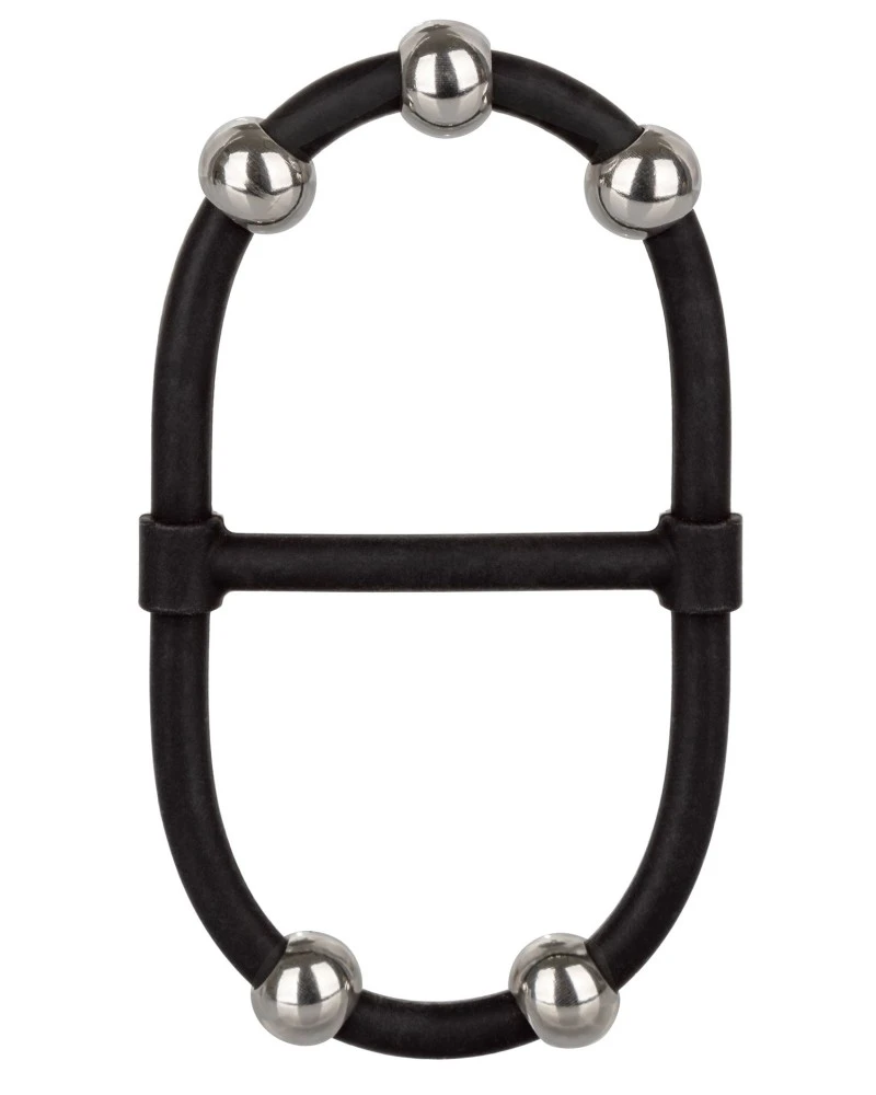 CalExotics Ballstretcher Beaded Dual Noir 1 CalExotics Ballstretcher Beaded Dual Noir