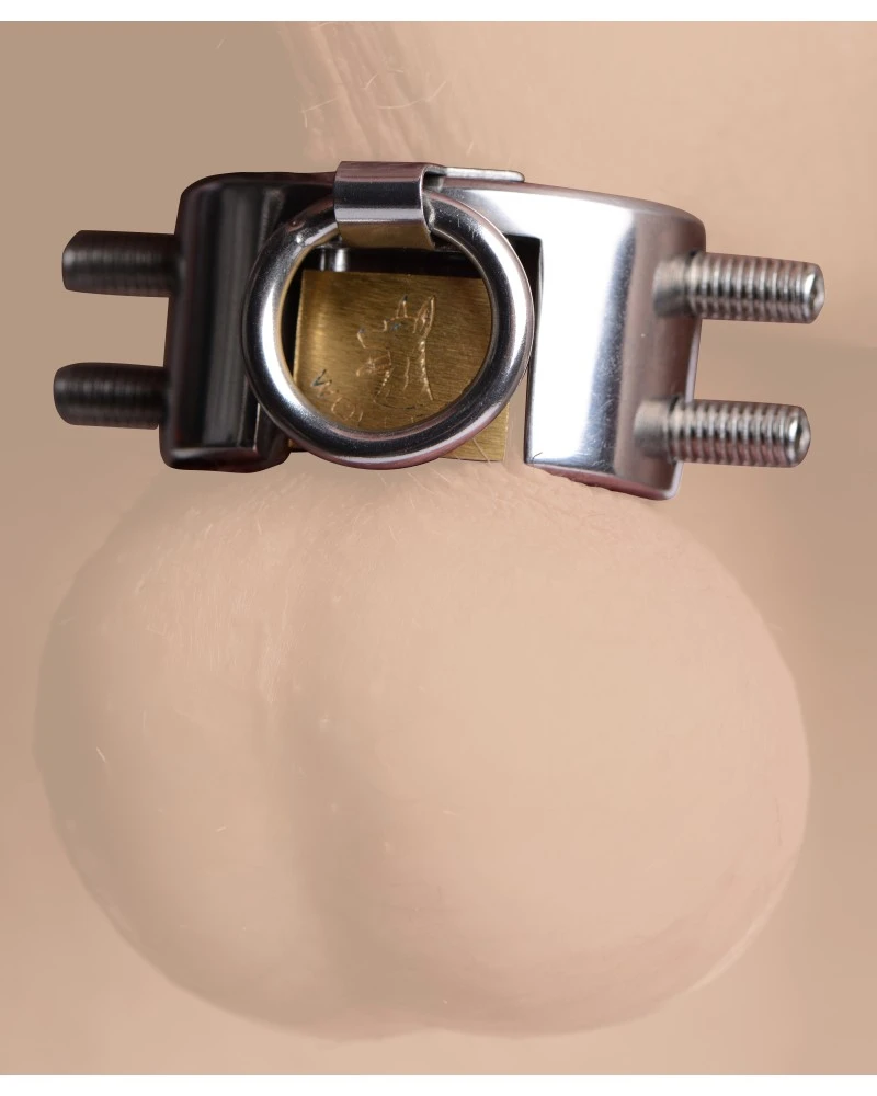 Master Series Ballstretcher En Métal Cbt Piercing Diamètre 38mm - Hauteur 25mm 4 Master Series Ballstretcher En Métal Cbt Piercing Diamètre 38mm - Hauteur 25mm – Image 4