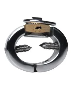 Master Series Ballstretcher En Métal Cbt Piercing Diamètre 38mm - Hauteur 25mm 12 Master Series Ballstretcher En Métal Cbt Piercing Diamètre 38mm - Hauteur 25mm -Sextoys boutique ballstretcher en metal cbt piercing diametre 38mm hauteur 25mm 4