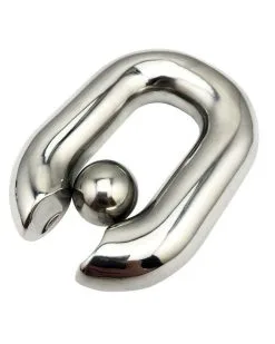 MenSteel Ballstretcher En Métal Oval Ball M 45 X 25mm - 425g -Sextoys boutique ballstretcher en metal oval ball m 45 x 25mm 425g 2