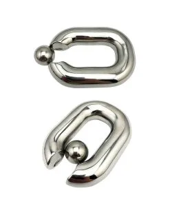 MenSteel Ballstretcher En Métal Oval Ball M 45 X 25mm - 425g -Sextoys boutique ballstretcher en metal oval ball m 45 x 25mm 425g 4