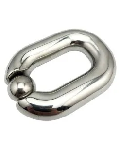 MenSteel Ballstretcher En Métal Oval Ball S 45 X 20mm - 190g