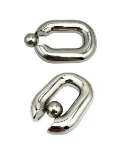 MenSteel Ballstretcher En Métal Oval Ball S 45 X 20mm - 190g -Sextoys boutique ballstretcher en metal oval ball s 45 x 20mm 190g 4