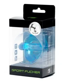 Sport Fucker Ballstretcher Half Guard Bleu Ice -Sextoys boutique ballstretcher half guard bleu ice 12