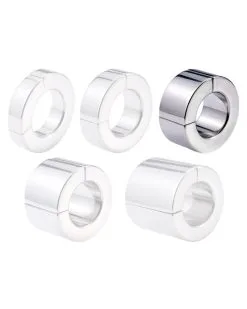 MenSteel Ballstretcher Magnétique Burton L - Hauteur 3cm - Poids 470g