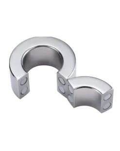 MenSteel Ballstretcher Magnétique Burton L - Hauteur 3cm - Poids 470g -Sextoys boutique ballstretcher magnetique burton l hauteur 3cm poids 470g 3