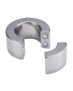 MenSteel Ballstretcher Magnétique Burton L - Hauteur 3cm - Poids 470g -Sextoys boutique ballstretcher magnetique burton l hauteur 3cm poids 470g 6