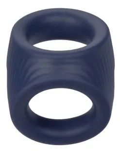 CalExotics Viceroy Ballstretcher Max Dual Ring Viceroy Bleu -Sextoys boutique ballstretcher max dual ring viceroy bleu 4
