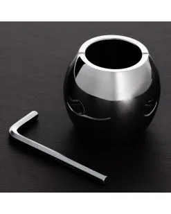 Triune Ballstretcher Oval 55mm - 602 Gr -Sextoys boutique ballstretcher oval 55mm 602 gr 2