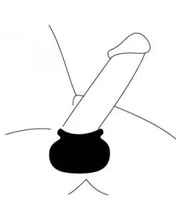 Ballstretcher Perfect Fit Noir 5cm -Sextoys boutique ballstretcher perfect fit noir 5cm 2