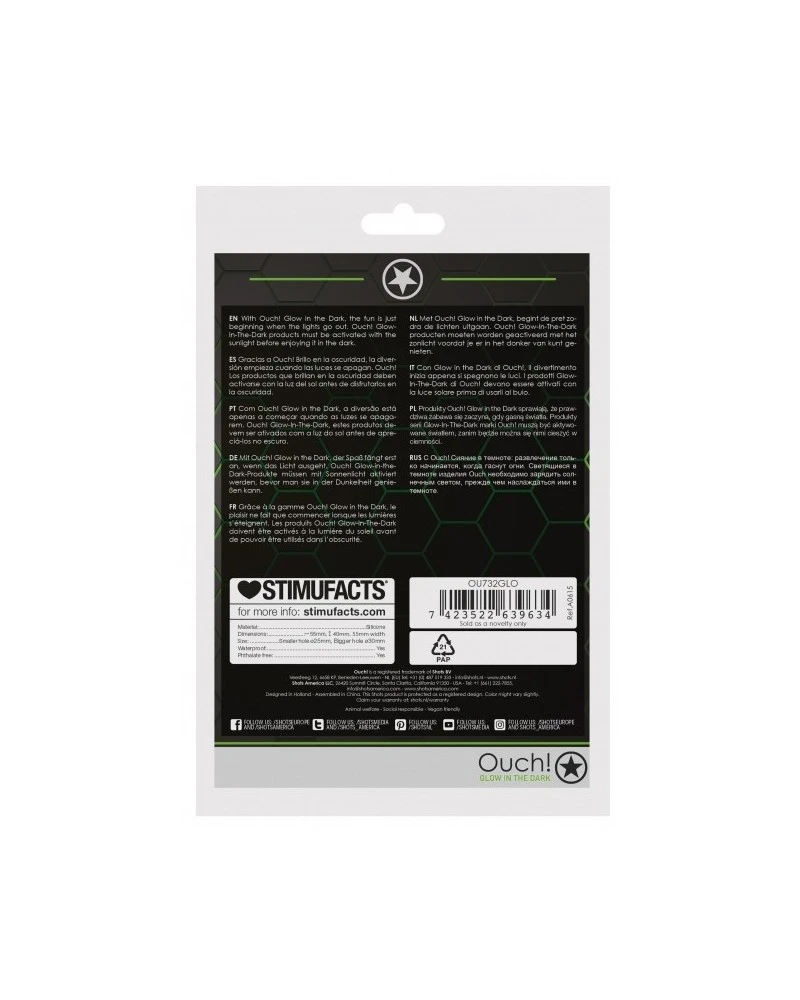 Ouch! Glow Ballstretcher Phosphorescent Glow Trio 25mm 5 Ouch! Glow Ballstretcher Phosphorescent Glow Trio 25mm – Image 5