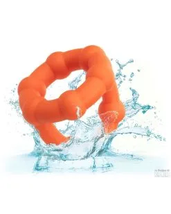 Alpha Ring Ballstretcher Silicone All Star Ring Alpha Orange -Sextoys boutique ballstretcher silicone all star ring alpha orange 5