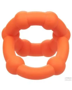 Alpha Ring Ballstretcher Silicone All Star Ring Alpha Orange -Sextoys boutique ballstretcher silicone all star ring alpha orange 9