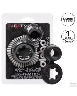 Alpha Ring Ballstretcher Silicone Magnum Alpha Noir -Sextoys boutique ballstretcher silicone magnum alpha noir 4