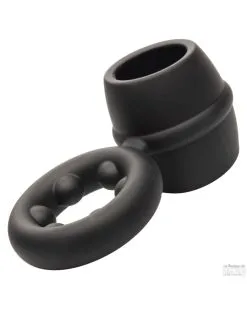 Alpha Ring Ballstretcher Silicone Magnum Alpha Noir -Sextoys boutique ballstretcher silicone magnum alpha noir 8