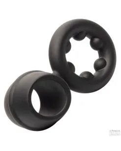Alpha Ring Ballstretcher Silicone Magnum Alpha Noir -Sextoys boutique ballstretcher silicone magnum alpha noir 9