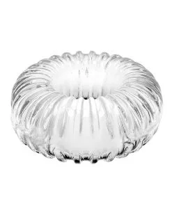 Perfect Fit Ballstretcher Souple Ribbed Ring 18mm Transparent