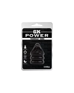 GK Power Ballstretcher Triangle Plus 6.5cm Noir 4 GK Power Ballstretcher Triangle Plus 6.5cm Noir -Sextoys boutique ballstretcher triangle plus 65cm noir 1
