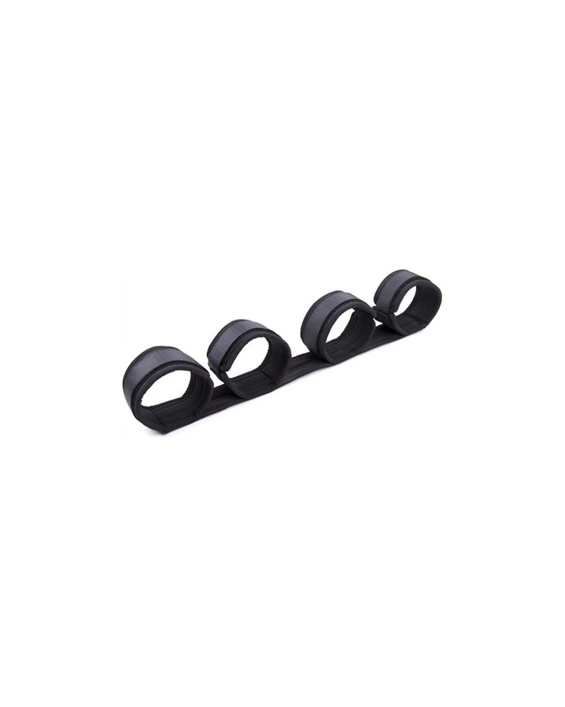 Generique Barre Avec Menottes Spreader Nylon Noir 1 Generique Barre Avec Menottes Spreader Nylon Noir