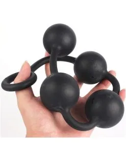 Generique Boules Anales En Silicone Quarty M 35 X 4cm -Sextoys boutique boules anales en silicone quarty m 35 x 4cm 2