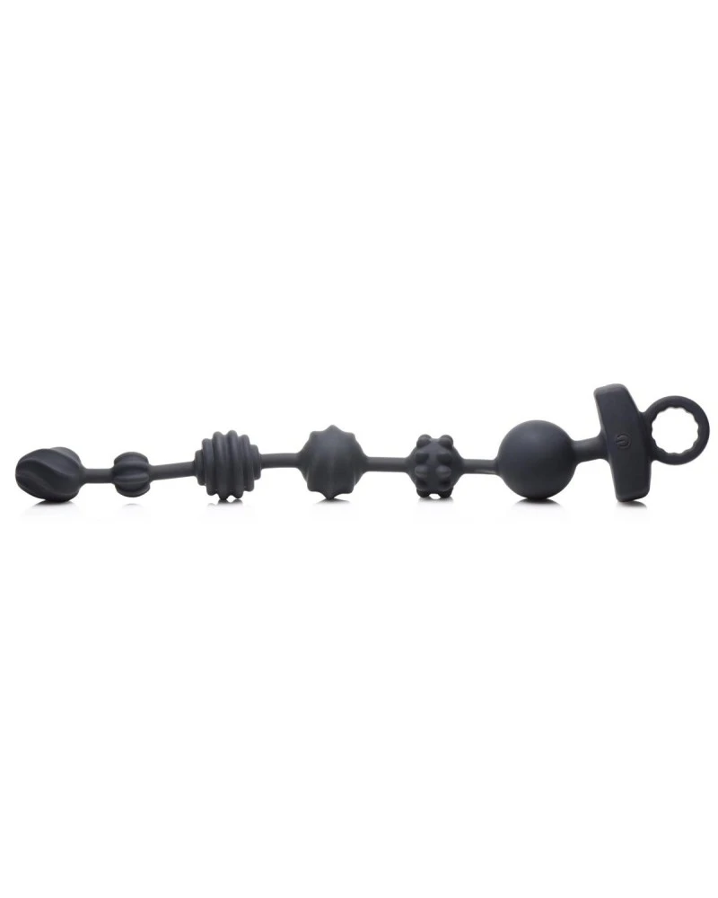 Master Series Boules Anales Vibrantes 21x Dark Rattler 40 X 4.5cm 5 Master Series Boules Anales Vibrantes 21x Dark Rattler 40 X 4.5cm – Image 5