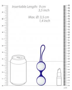 Chrystalino Boules De Geisha En Verre Ben Wa L 9 X 3.7cm -Sextoys boutique boules de geisha en verre ben wa l 9 x 37cm 5