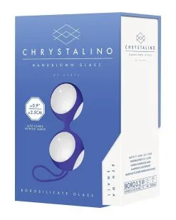 Chrystalino Boules De Geisha En Verre Ben Wa S 7 X 2.7cm -Sextoys boutique boules de geisha en verre ben wa s 7 x 27cm 3