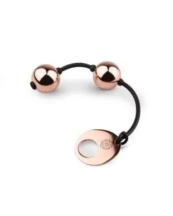 Rosy Gold Boules De Geisha Kegel Balls 9.4 X 2.8 Cm -Sextoys boutique boules de geisha kegel balls 94 x 28 cm 2