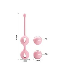 Pretty Love Boules De Geisha Roses - 3.2 Cm -Sextoys boutique boules de geisha roses 32 cm 4