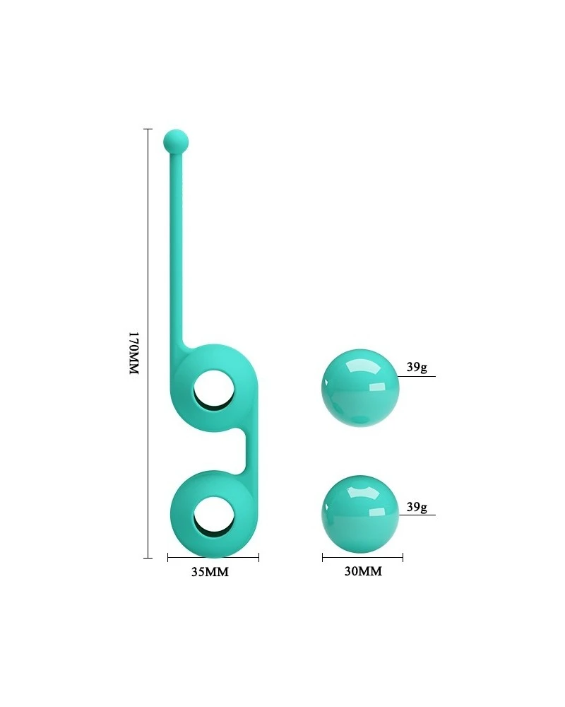 Pretty Love Boules Kegel Tighten Up III Turquoise 6 Pretty Love Boules Kegel Tighten Up III Turquoise – Image 6