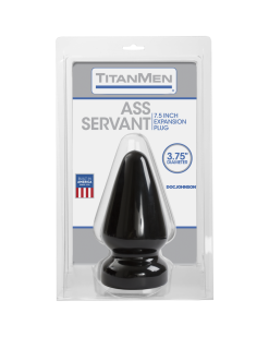 Titanmen Plug Butt Plug Servant 15 X 9.5 Cm Noir 3 Titanmen Plug Butt Plug Servant 15 X 9.5 Cm Noir -Sextoys boutique butt plug servant 15 x 95 cm noir 1