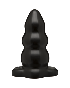 Doc Johnson Plug Butt Plug Triple 12 X 6 Cm Noir