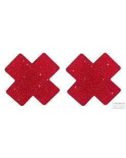 Cache-seins Adhésifs X Cover Taboom Rouges