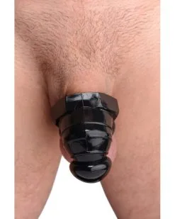 Master Series Cage De Chasteté Detained 7cm Noire -Sextoys boutique cage de chastete detained 7cm noire 4