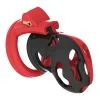 La Boutique Du Hard Cage De Chasteté Dinoz 6.5 X 3cm Noir-Rouge