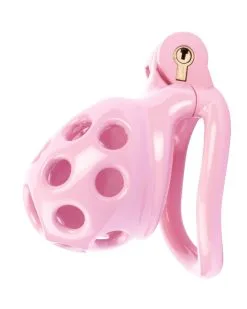 Cocklock Cage De Chasteté Dotty S 5.5 X 3.4cm Rose