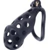 Cocklock Cage De Chasteté Dotty XL 10 X 4cm Noire