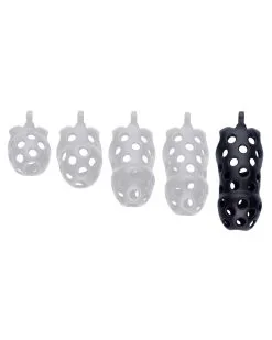 Cocklock Cage De Chasteté Dotty XXL 11 X 4cm Noire 6 Cocklock Cage De Chasteté Dotty XXL 11 X 4cm Noire -Sextoys boutique cage de chastete dotty xxl 11 x 4cm noire 2
