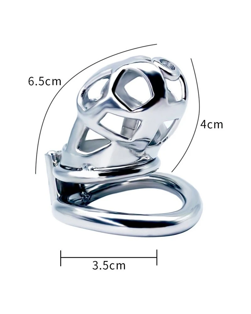 Cocklock Cage De Chastete En Metal Bekar 6.5 X 3.2cm Taille 45 Mm 6 Cocklock Cage De Chastete En Metal Bekar 6.5 X 3.2cm Taille 45 Mm – Image 6