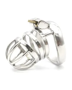 Cocklock Cage De Chastete En Metal Benty 7.5 X 3.3cm Taille 45 Mm